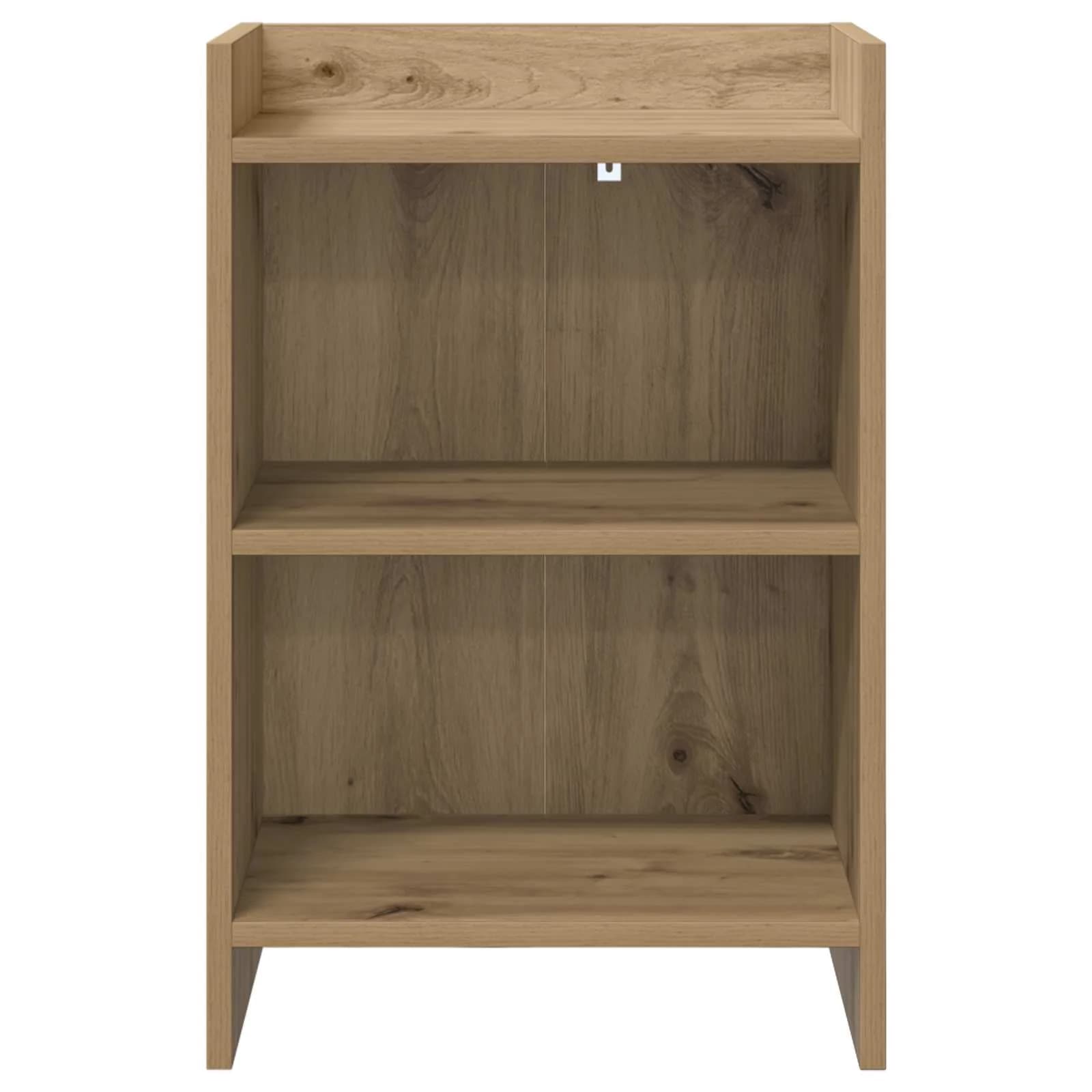 Posteljne mize 2 kos Artisan hrast 40 x 30 x 60 cm - slika 3