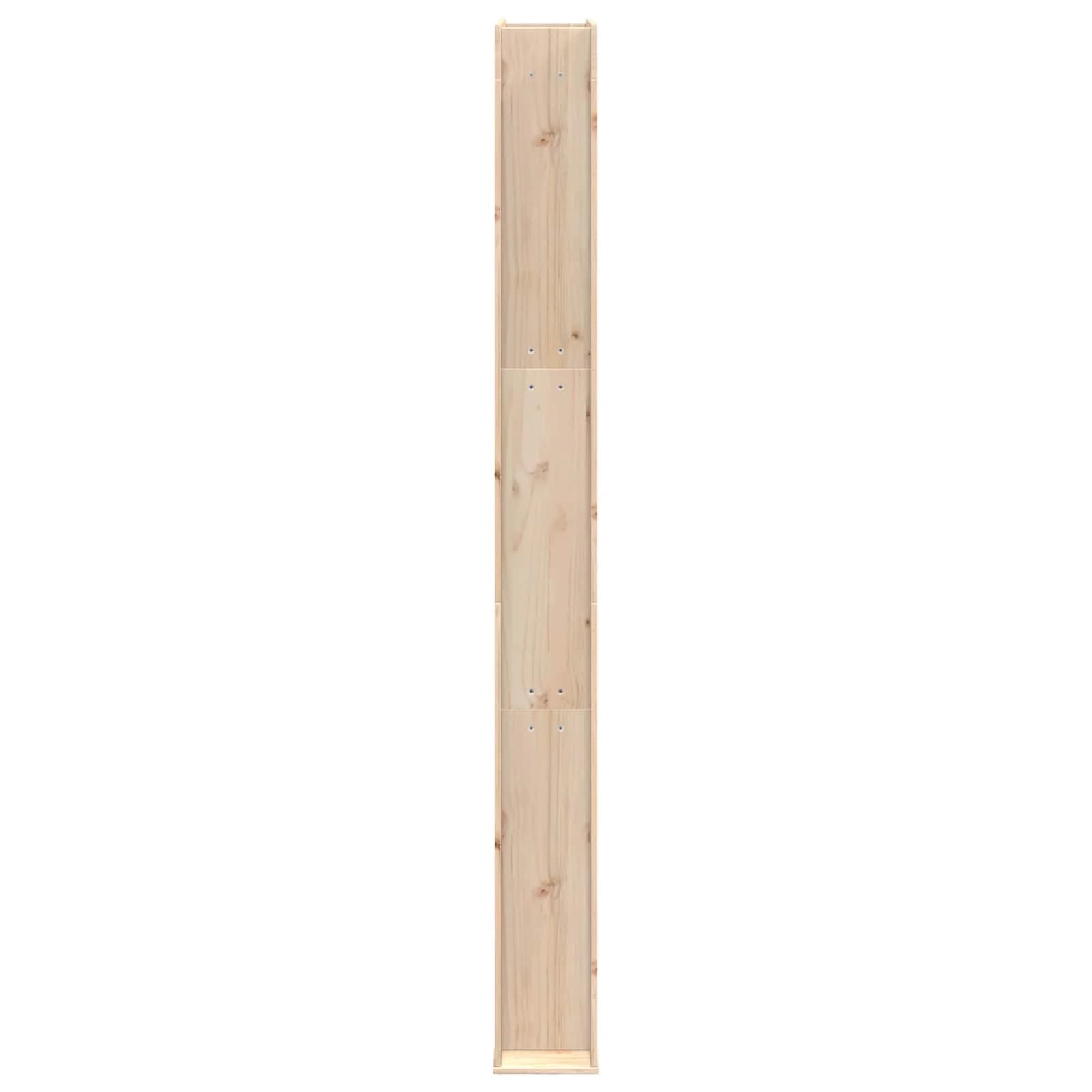 Zunanji tuš 226 cm Trden borov les in nerjaveče jeklo Naravna - slika 5