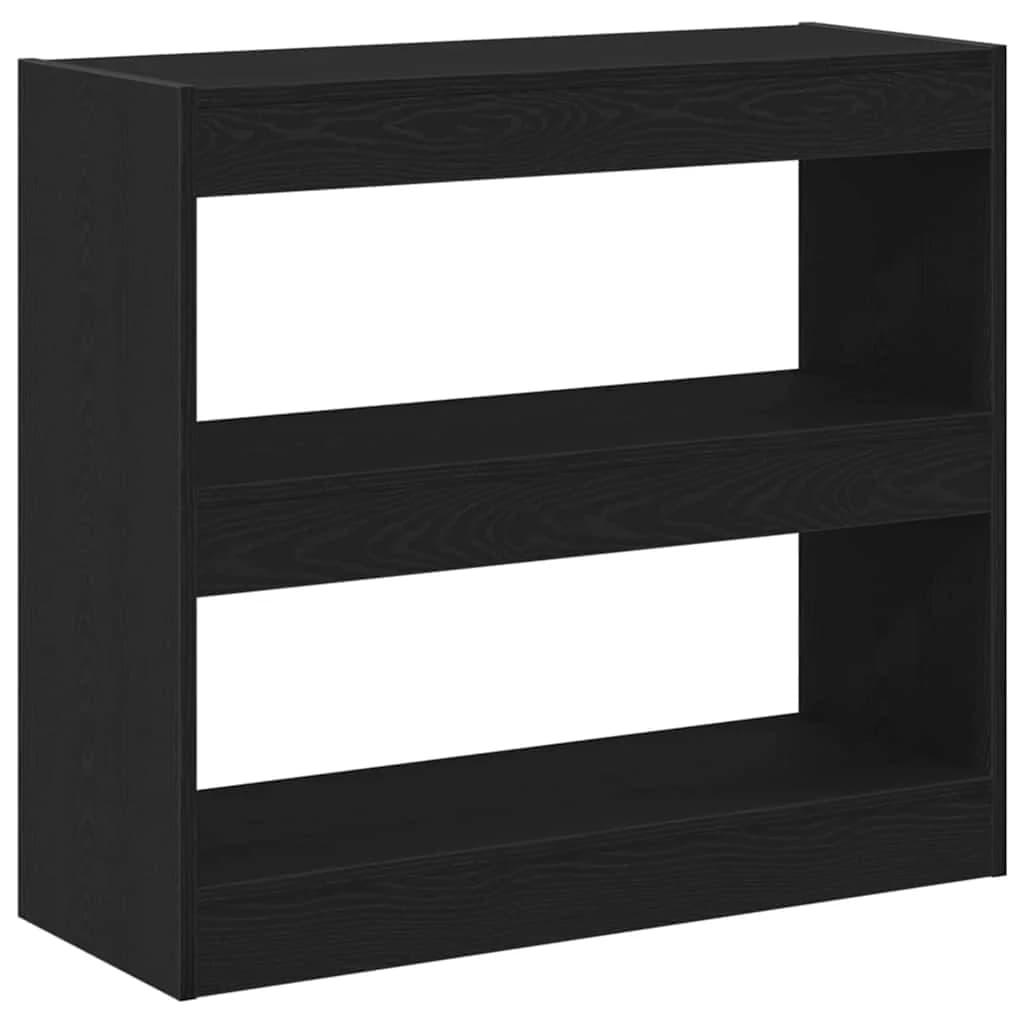 Knjigovni omar 2 nivojev 2 kos 80 x 30 x 72 cm Inženirski les - slika 2