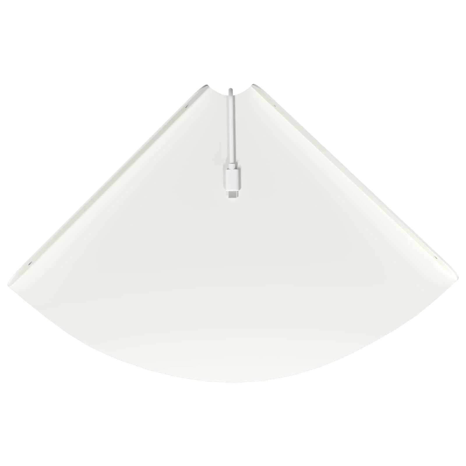 Kotna lebdeča polica Kotni nosilec 4 kos Bela 30 x 30 x 2 cm - slika 9