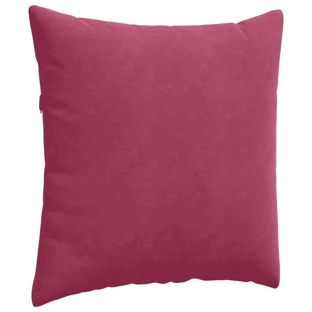 Blazine za kavč 2 pcs Vinorodna rdeča 80 x 80 cm - slika 5