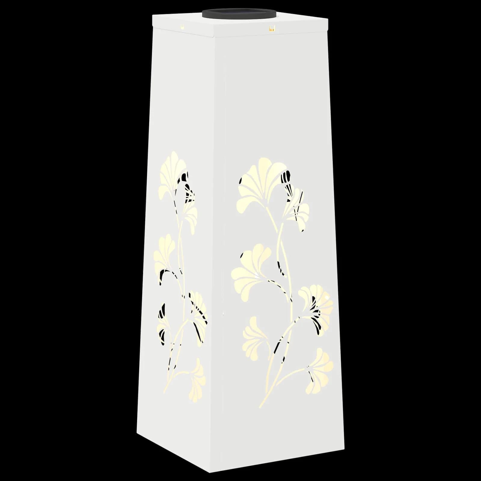 Solarno LED svetilo za pot 2 kos Toplo bela 18 x 18 x 50 cm - slika 12