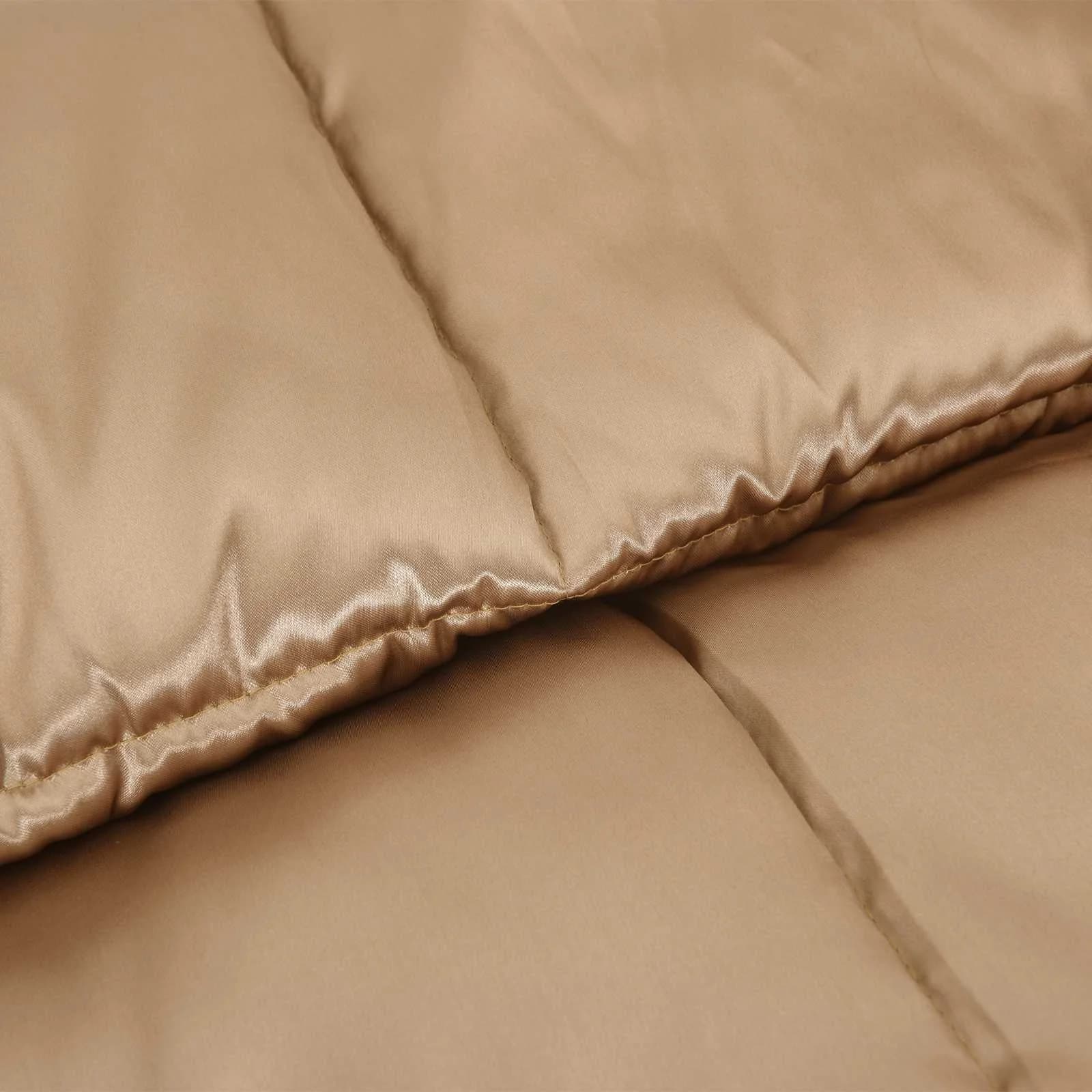 Zimska posteljnina Zlata 200 x 220 cm Satin in mikrovlakna - slika 7