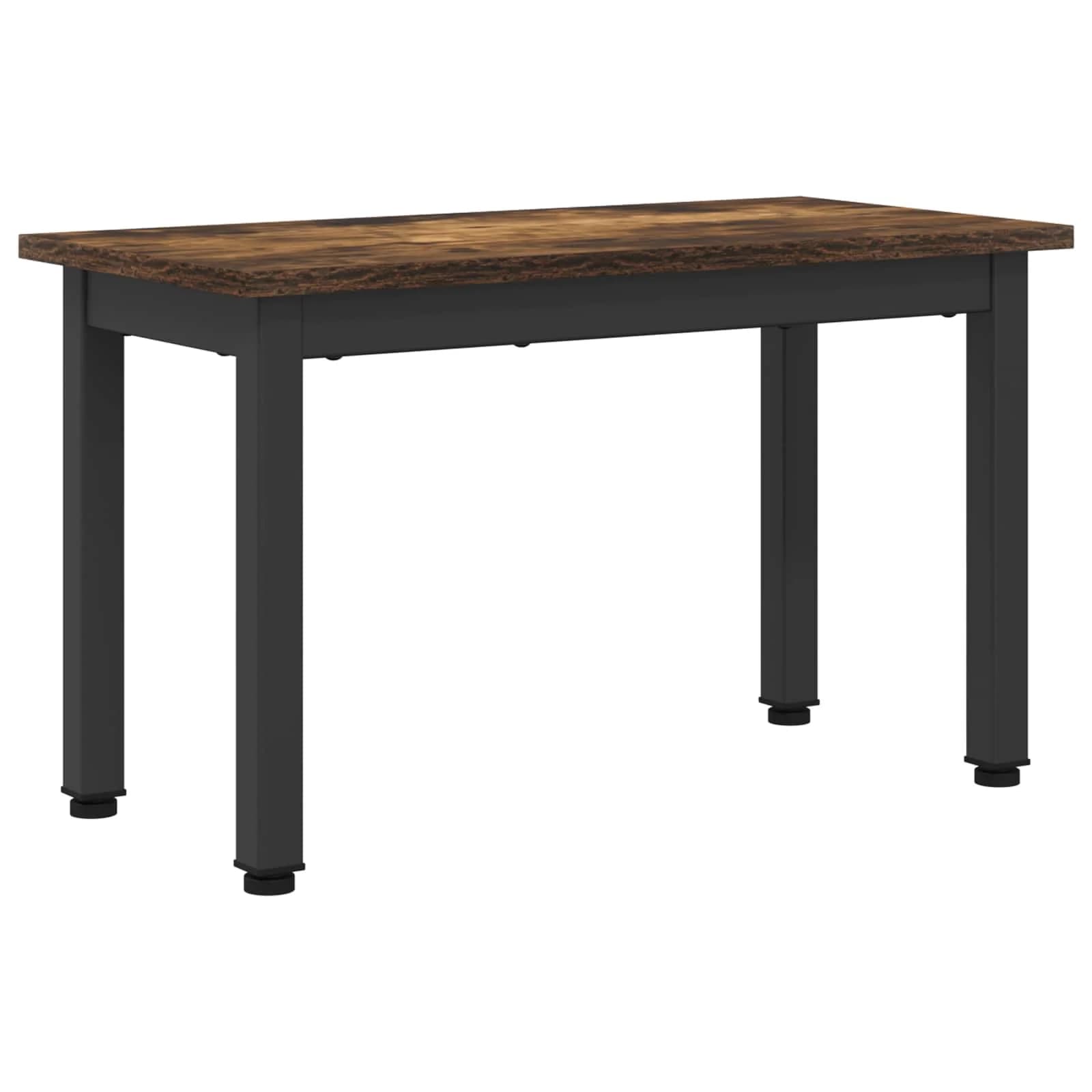 Klubska miza Dimni hrast 60 x 30 x 36 cm Inženirski les - slika 2