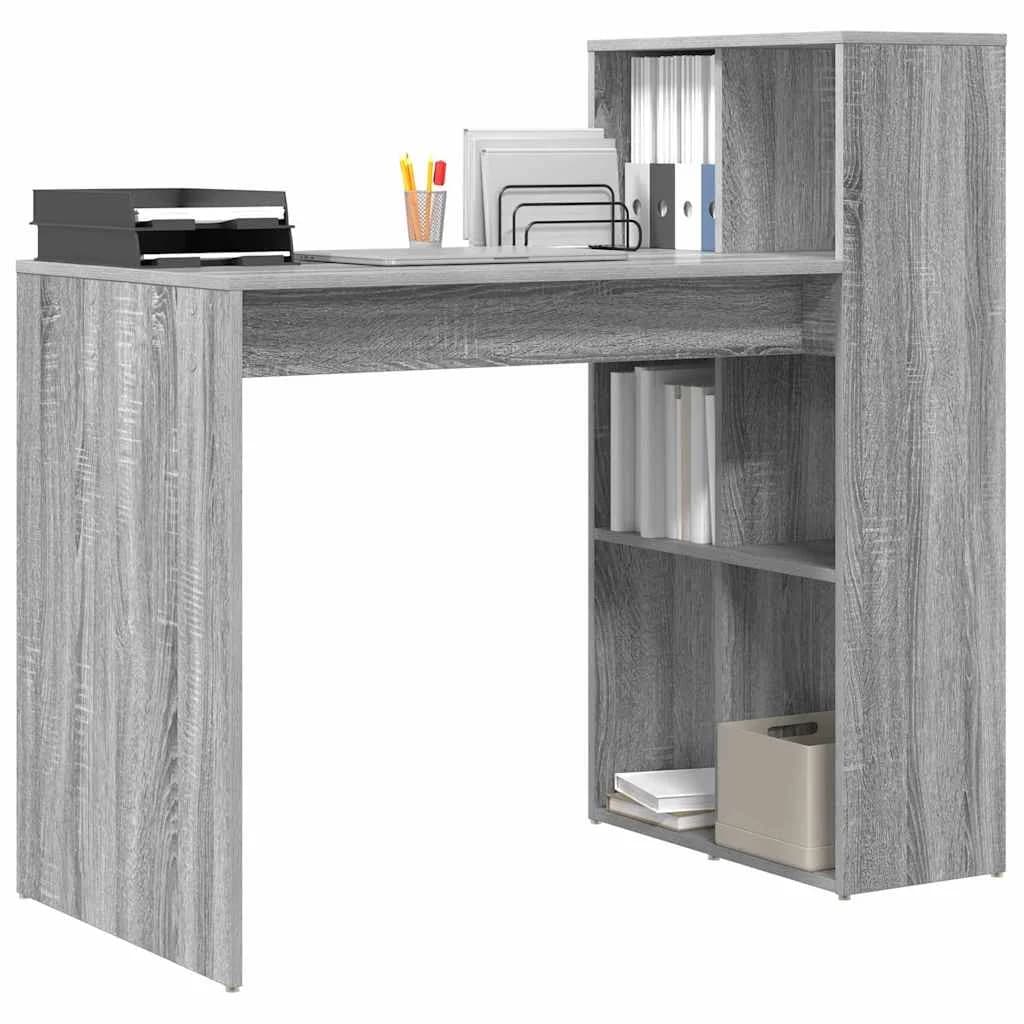 Miza Siva Sonoma Inženirski les 108 x 55 x 103.5 cm - slika 3