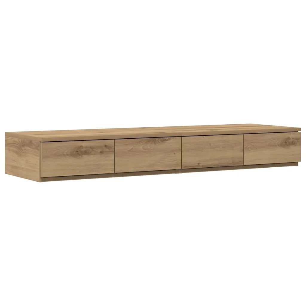 Posteljni predali Umetni hrast 120 x 36,5 x 16,5 cm - slika 2