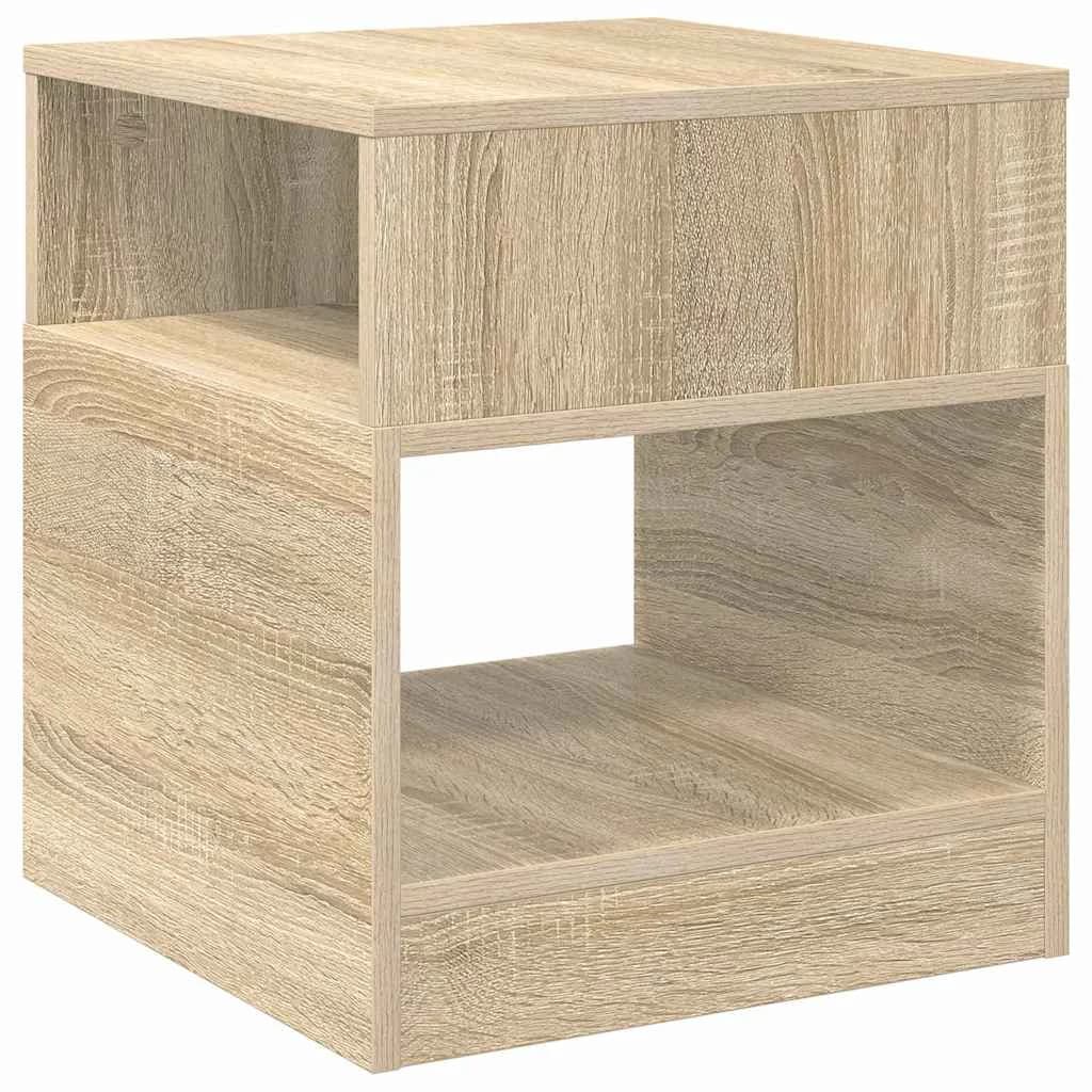 Stranska miza Sonoma hrast 40,5 x 40 x 45 cm Inženirski les - slika 2