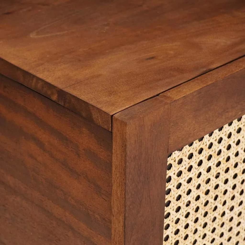 Klubska miza 100 x 54 x 40 cm Masiven les manga - slika 6