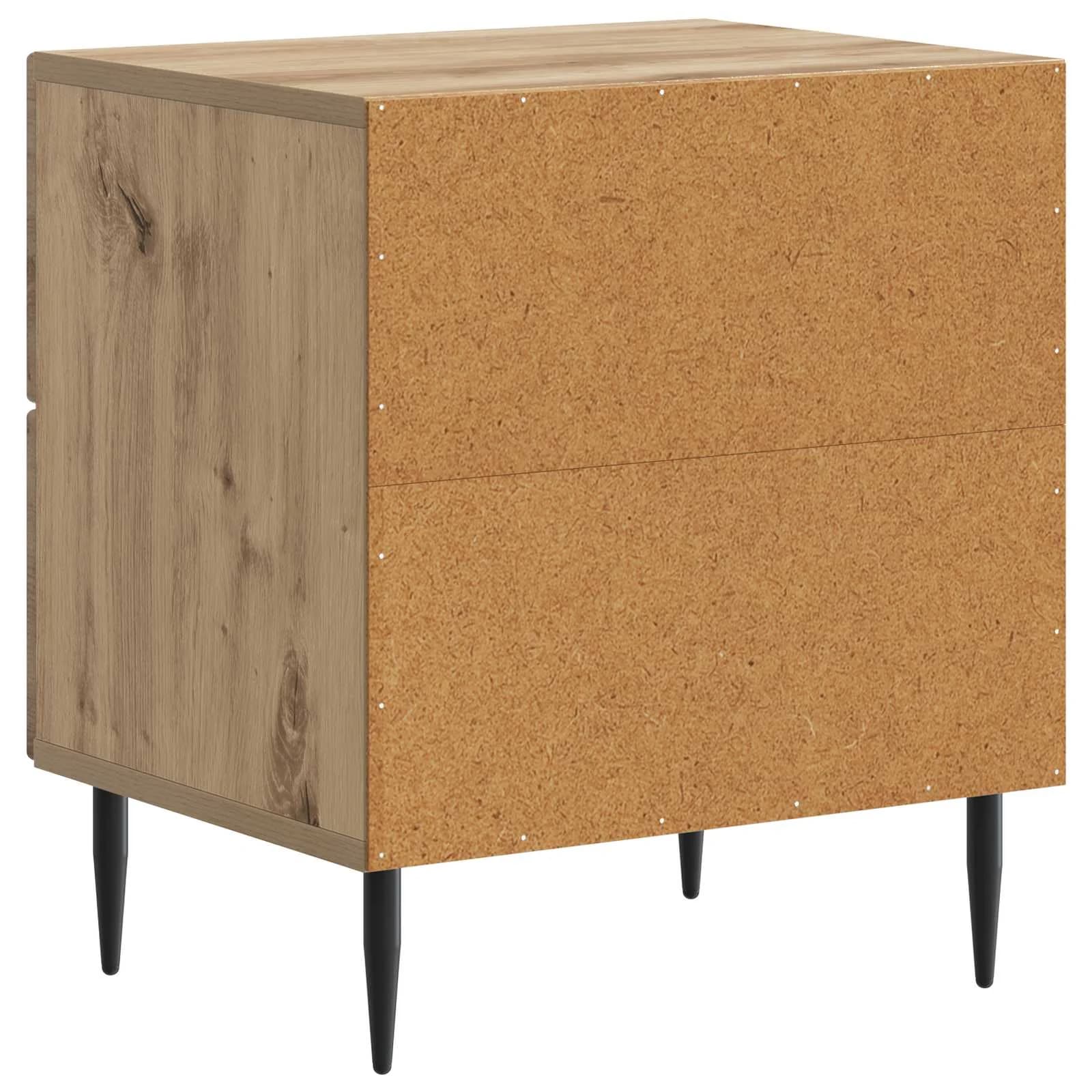 Nočna omarica Artisan hrast 43 x 34,5 x 47,5 cm Inženirski les - slika 7