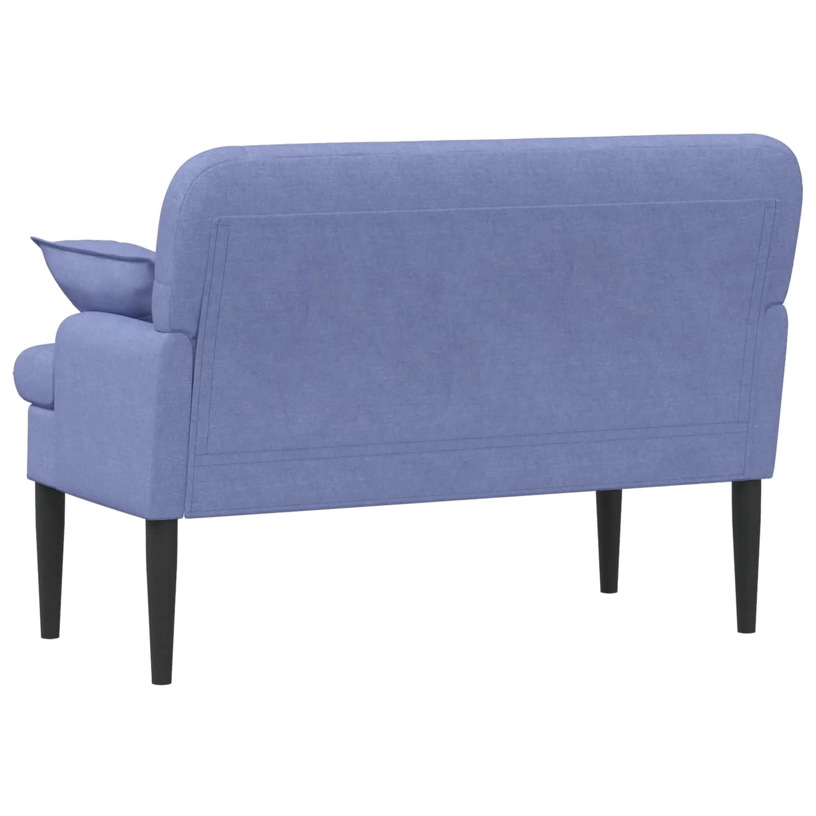 Dvojnica s gumbi Jeans modra 111 x 68 x 80 cm Blago - slika 5