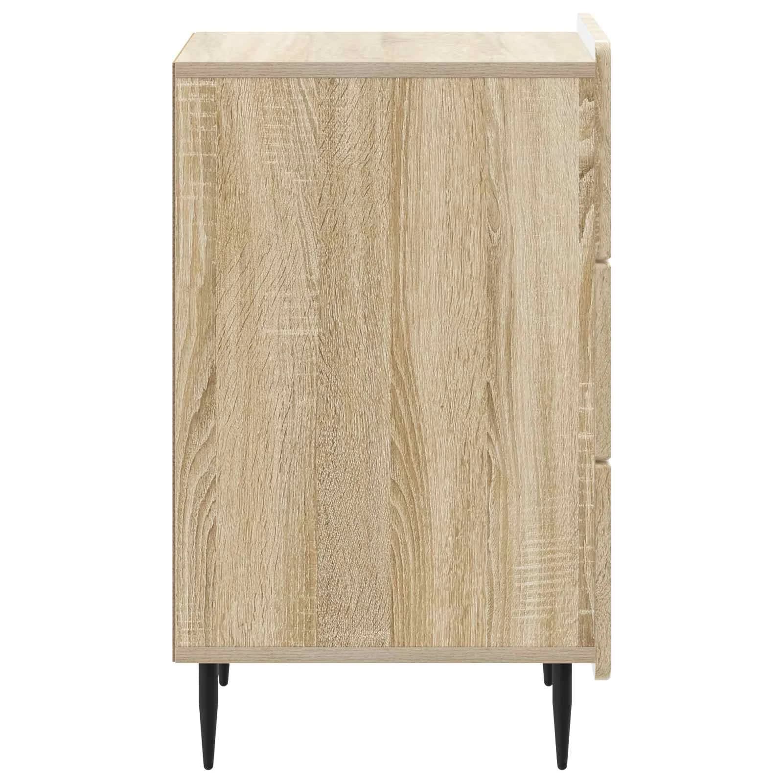 Nočna omarica Sonoma hrast 43x 41 x 68 cm Inženirski les - slika 6
