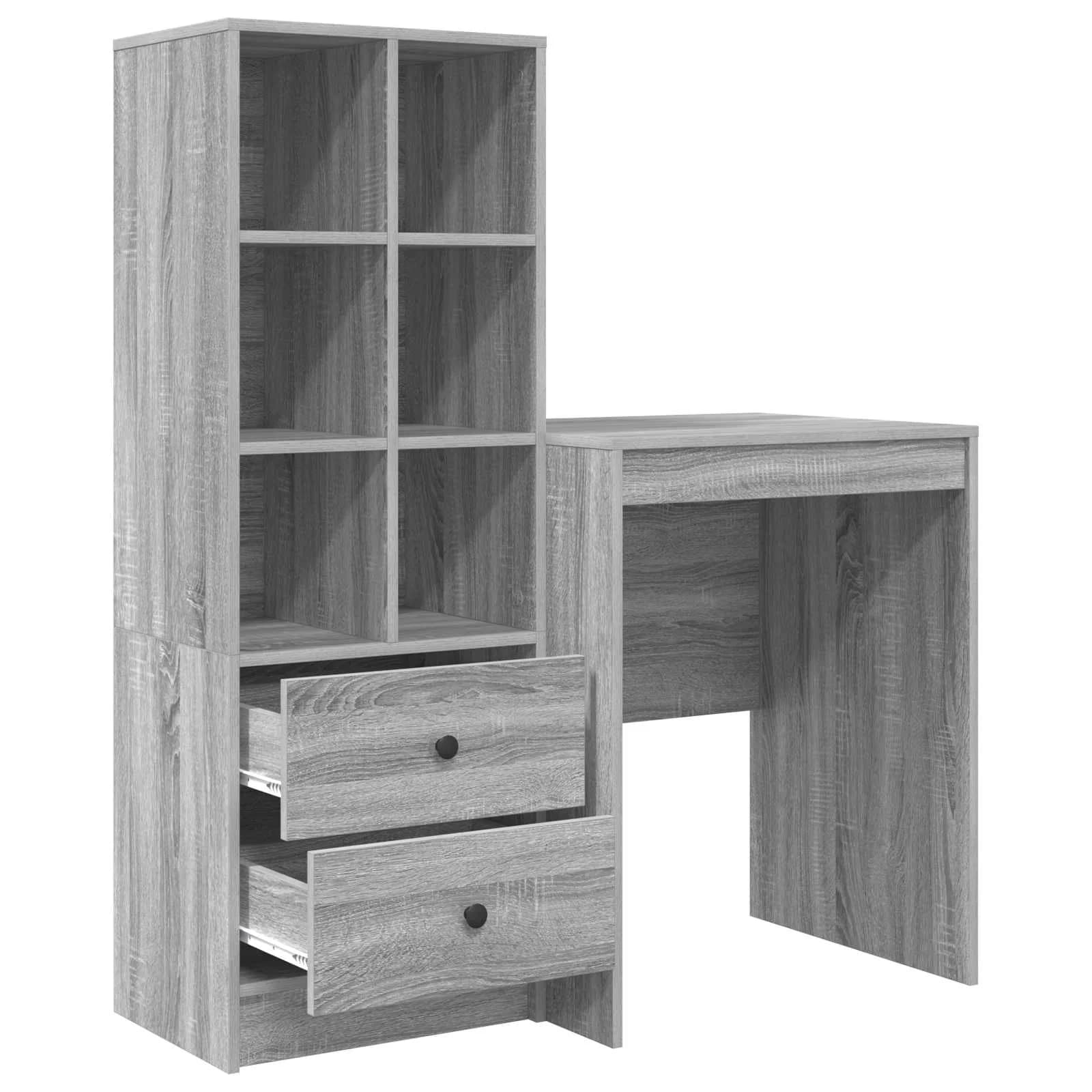 Miza Siva Sonoma 105,5 x 50 x 127 cm 2 kos - slika 7