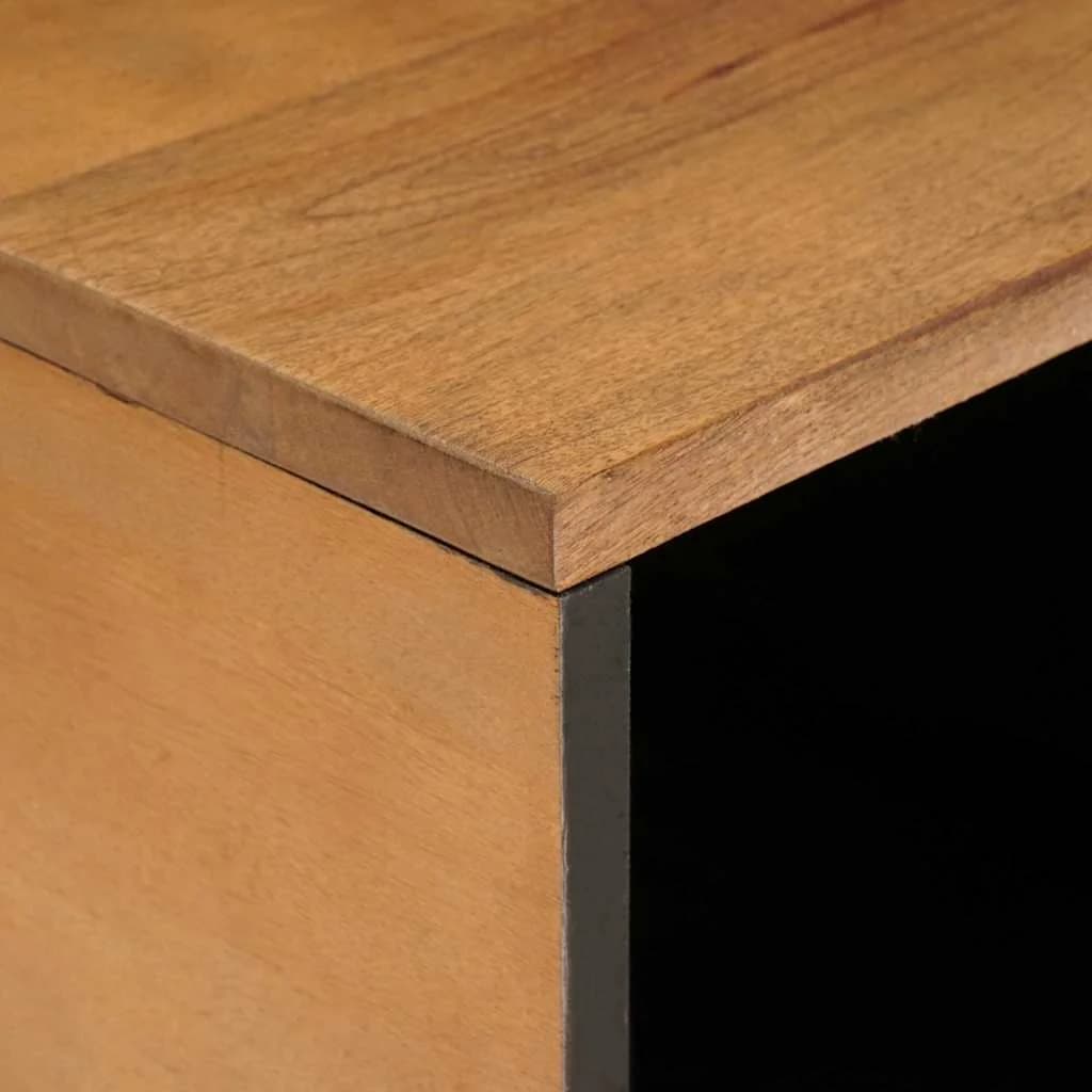 Klubska miza Svetlo rjava 100 x 54 x 40 cm Inženirski les - slika 6