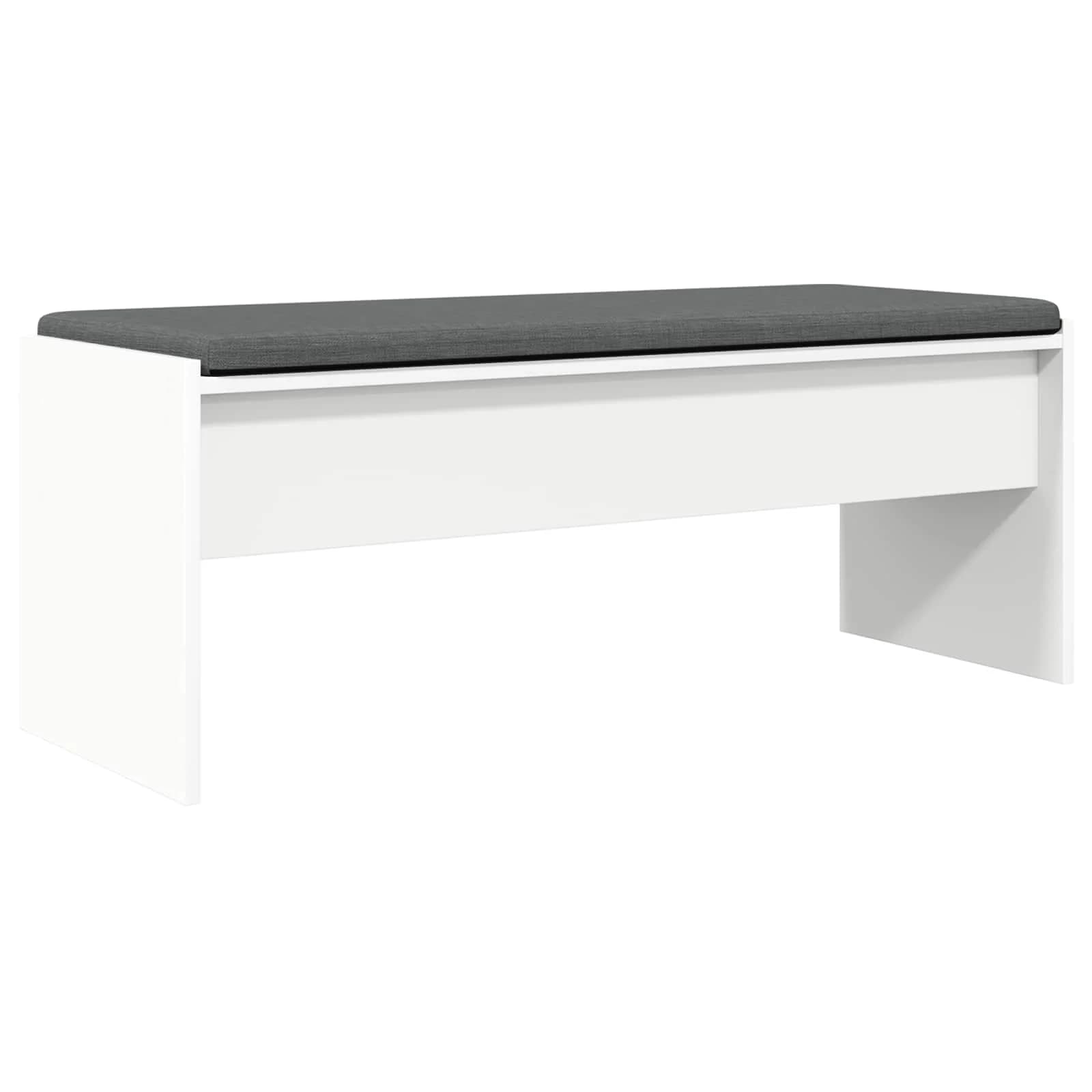 Haldna klop z blazino Bela 103 x 38 x 40 cm - slika 7