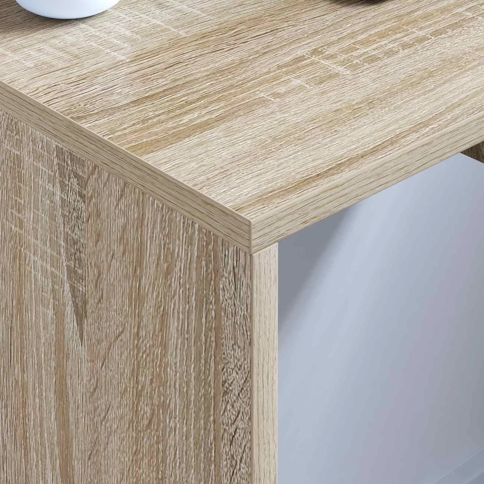 Stenska miza Sonoma hrast Inženirski les 60 x 45 x 30 cm - slika 4