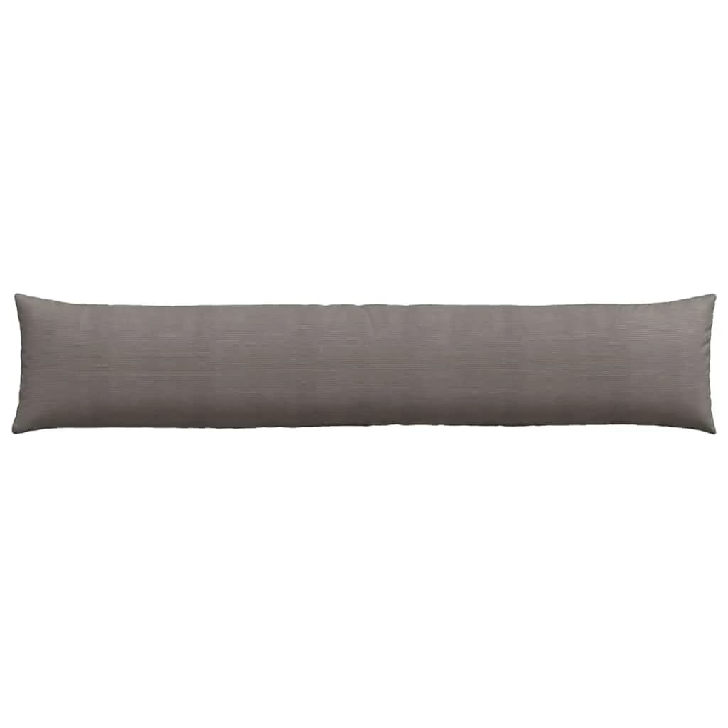 Blazine za kavč 2 pcs Svetlo siva 200 x 40 cm Žametna tkanina - slika 6