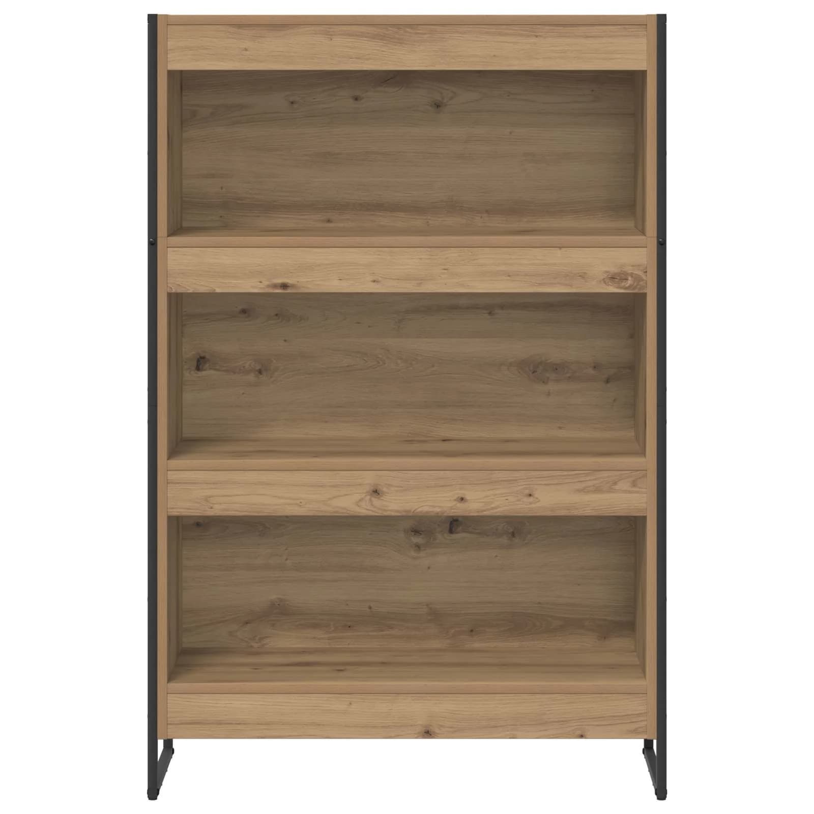 Knjigovni omar 80 x 30 x 121 cm Inženirski les Oreh - slika 5