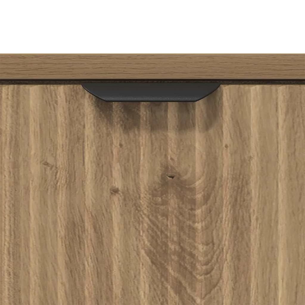 Nočna omarica artisan hrast 63.5 x 36 x 61 cm Inženirski les - slika 9