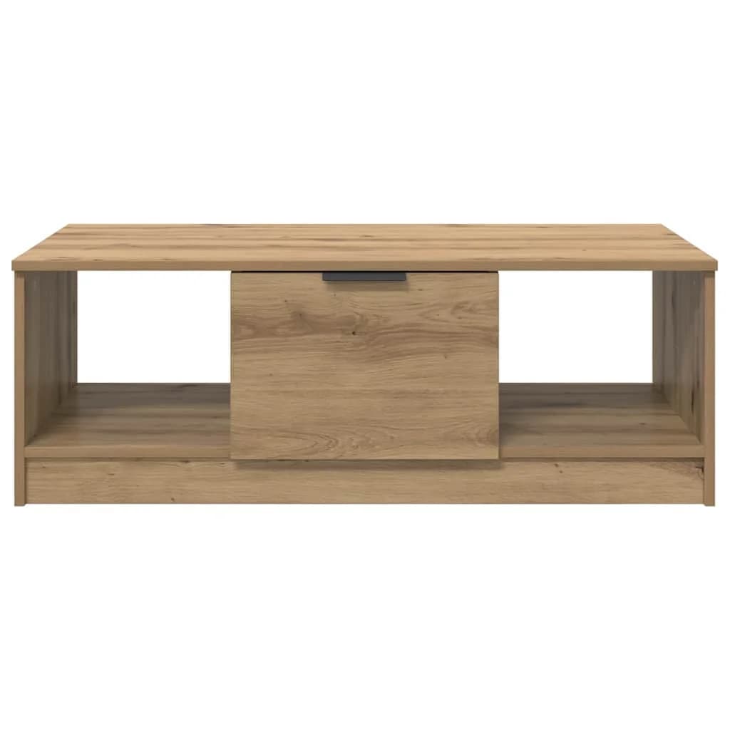 Klubska miza Umetni hrast 102 x 50 x 36cm Inženirski les - slika 6