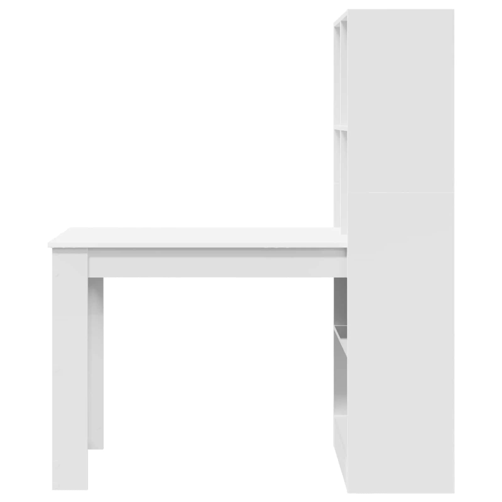 Miza Bela Inženirski les 122 x 67 x 145 cm - slika 5
