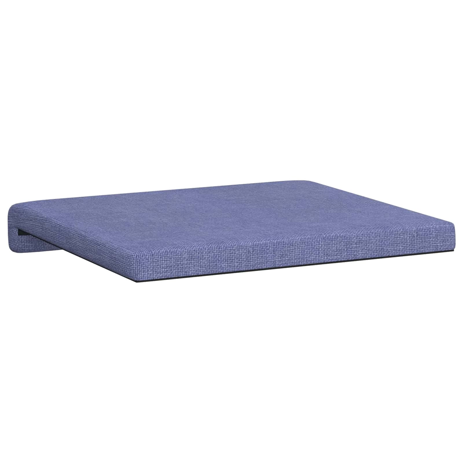 Blazina za klop 4 kos Blago Jeans modra Globina 35 cm - slika 8