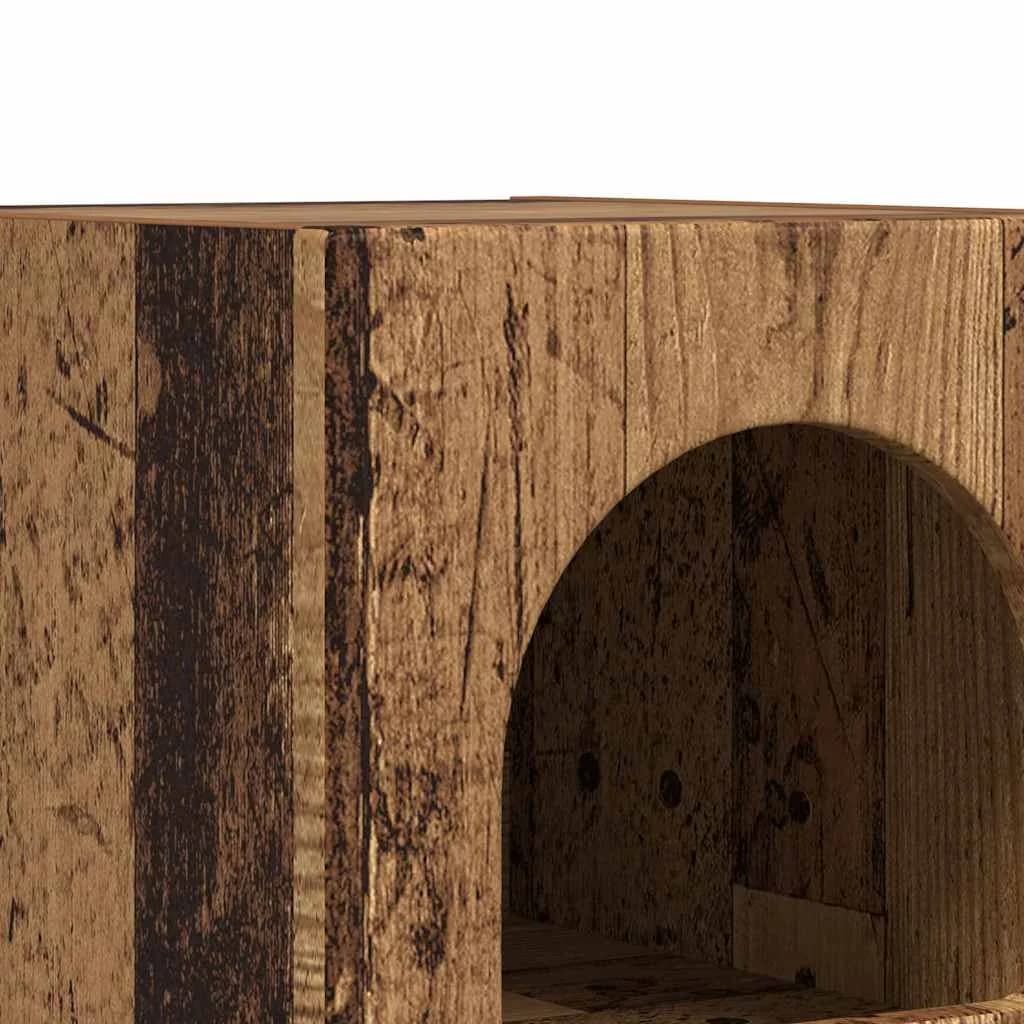 Nočna omarica ELST Star les 29,5 x 33,5 x 50 cm Inženirski les - slika 7