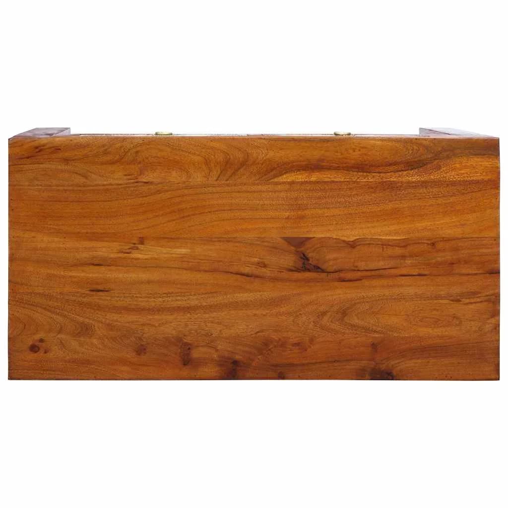 Pisalna miza s predalom s shranjevanjem Rjava 100 x 50 x 75 cm - slika 7