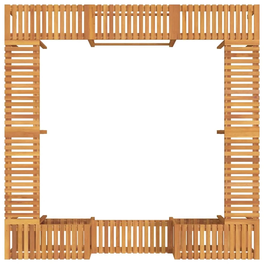 Obrobje vroče kadi Rjava 255 x 255 x 55,5 cm - slika 9