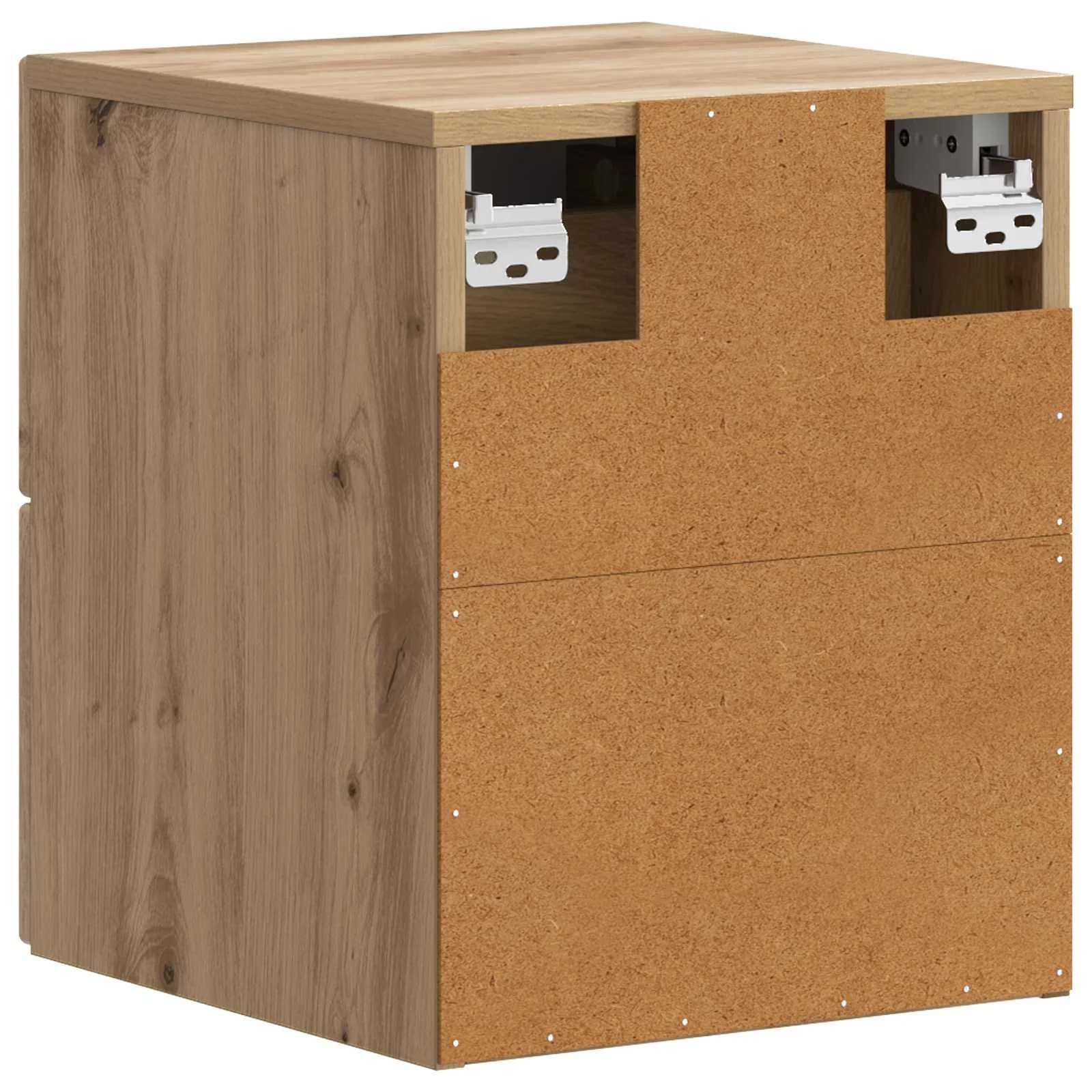 Stenski nočni omarici Artisan hrast 34,5 x 33 x 40 cm - slika 7