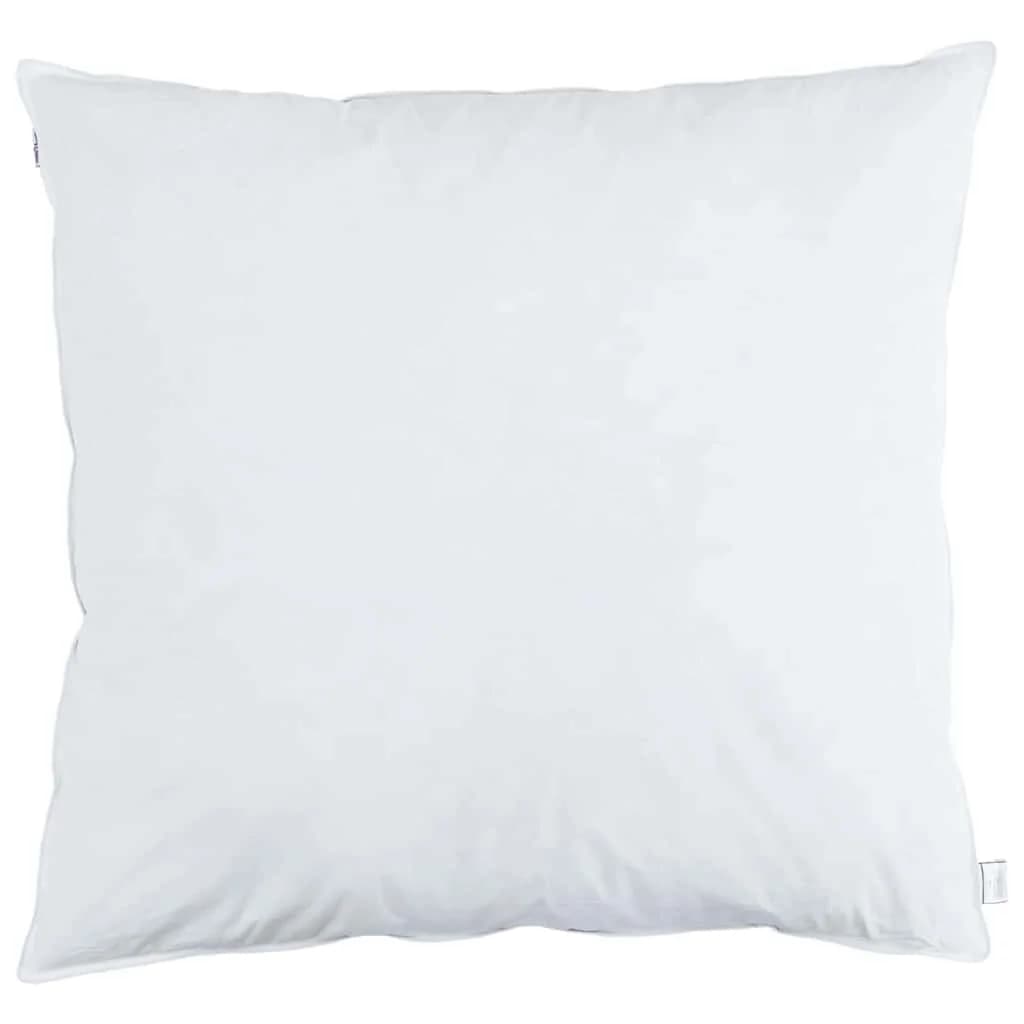 Vzglavnik 2 kos 50 x 50 cm Perje Bela - slika 2