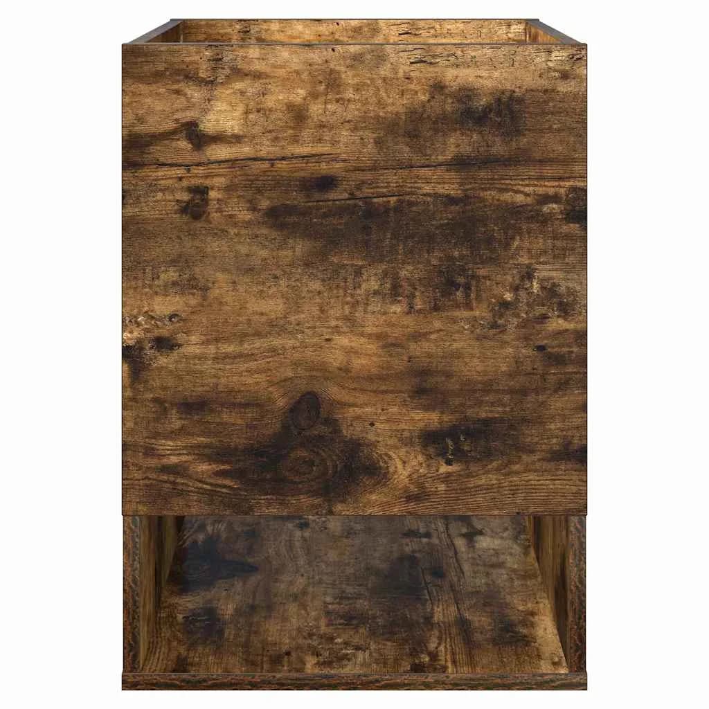 Stranska miza 2 kos Dimljeni oreh 40 x 40 x 56 cm - slika 7