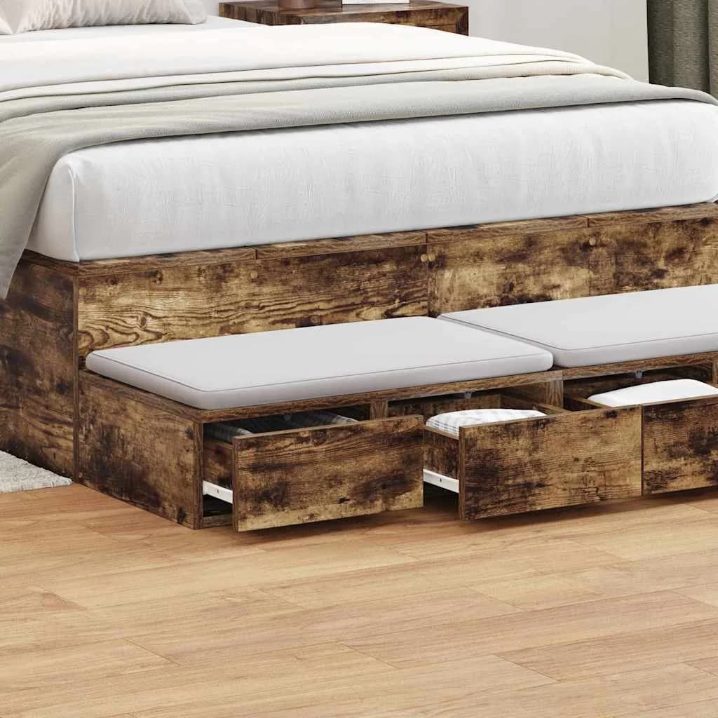 Posteljni predali Dimljeni oreh 120 x 36,5 x 16,5 cm - slika 4