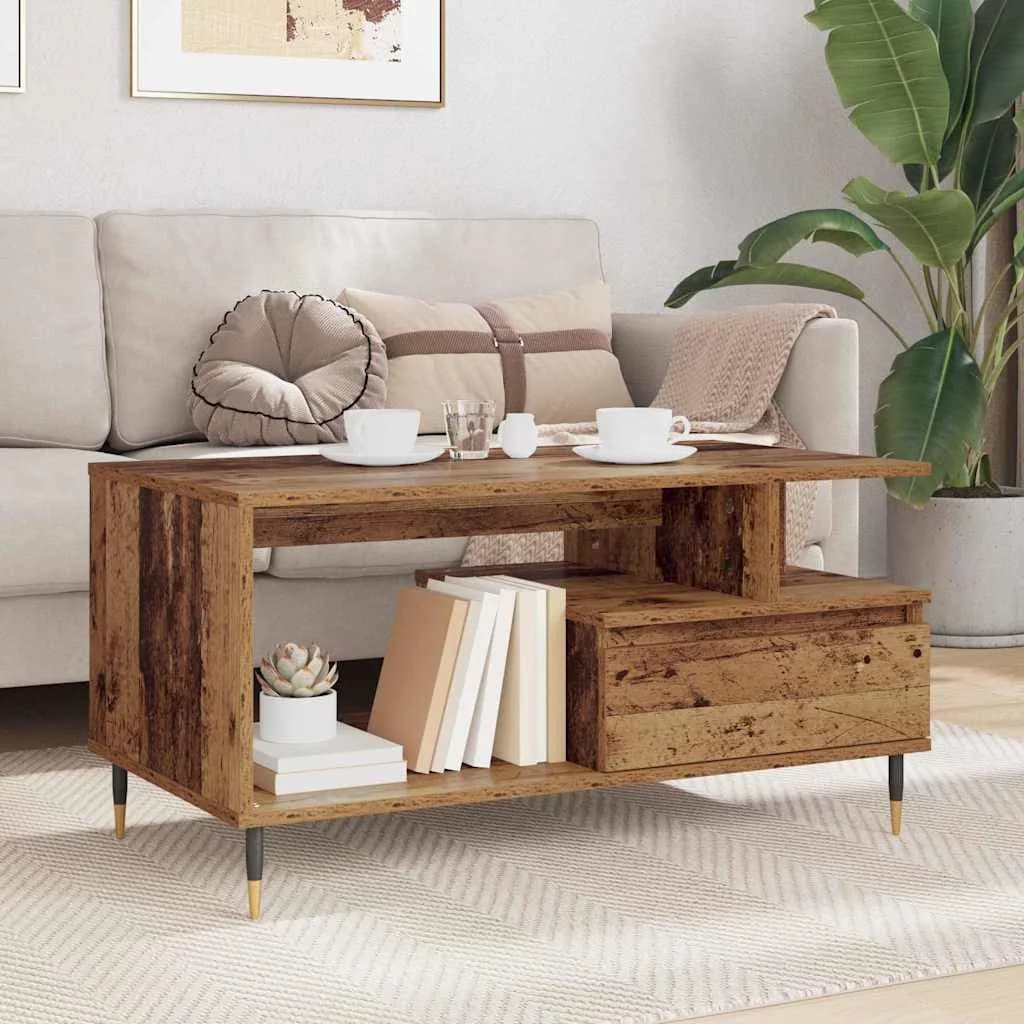 Klubska miza Star les 90 x 49 x 45 cm Inženirski les - slika 4