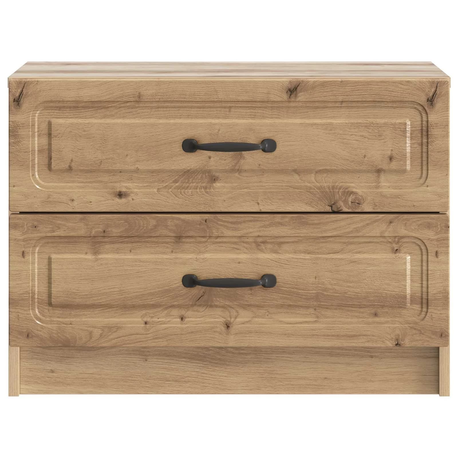 Nočna omarica Artisan hrast 62 x 34,5 x 44,5 cm Inženirski les - slika 5
