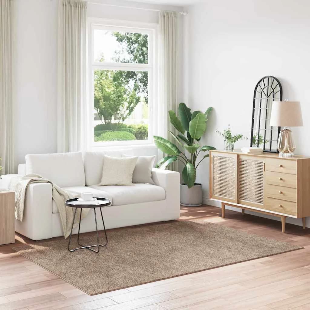 Antiskluzna Shaggy Preproga Rjava 160 x 230 cm PP