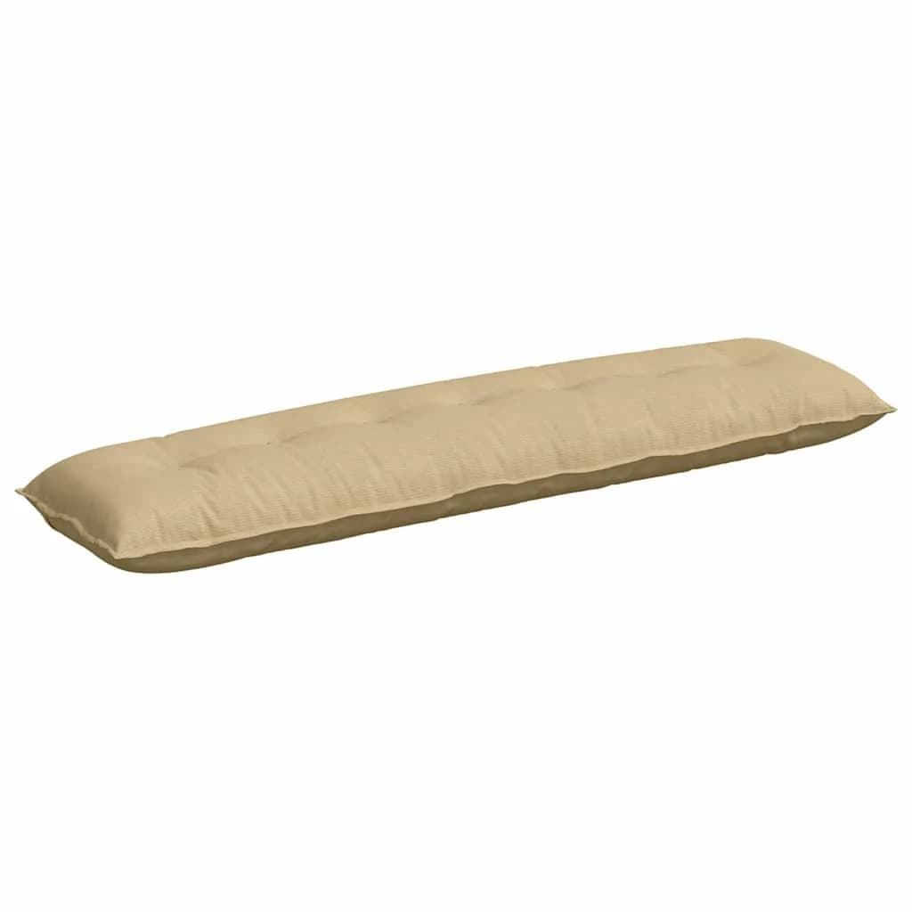 Poglavni vzglavnik Siva zelena 200 x 50 cm Žametna tkanina - slika 2