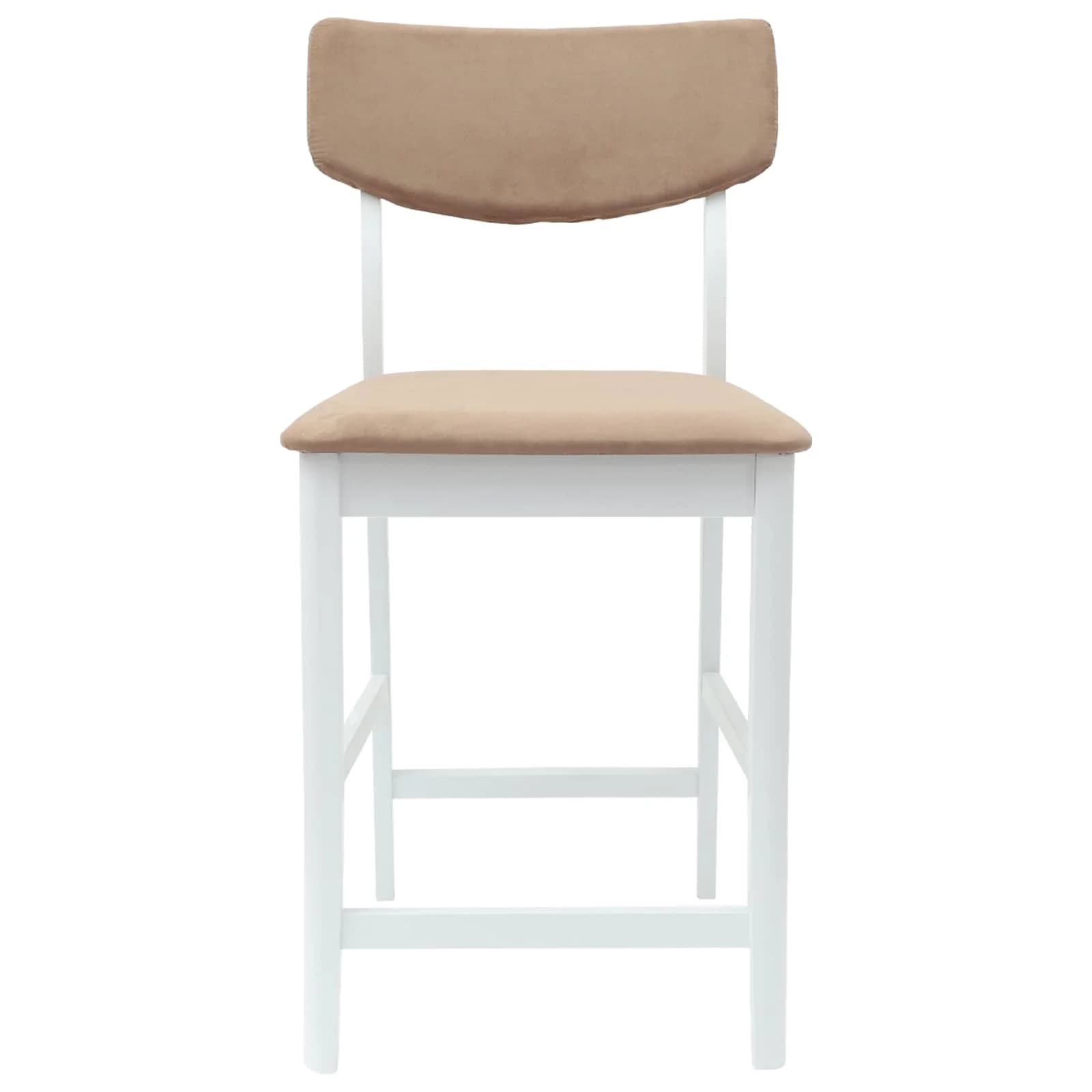 Jedilni stoli 2 kos Masivno gumovo les Bela 48 x 49 x 95 cm - slika 5