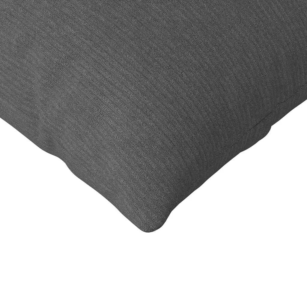 Blazine za kavč 2 pcs Temno siva 145 x 40 cm Žametna tkanina - slika 7