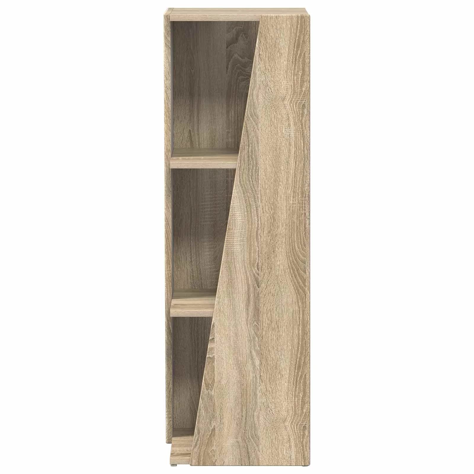 Stranski polic 33 x 32 x 100,5 cm Inženirski les Sonoma hrast - slika 5