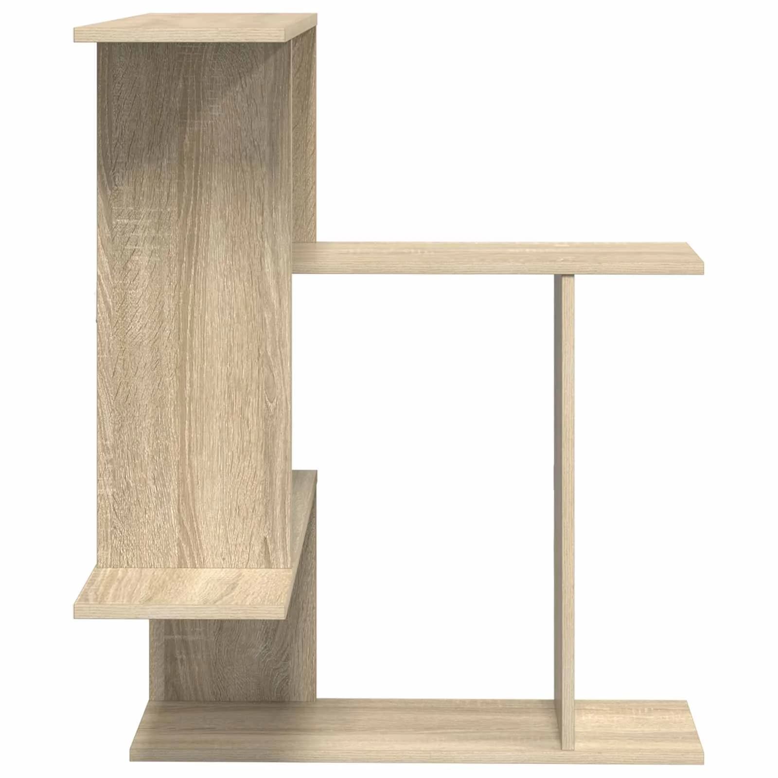 Stenska polica Sonoma hrast 67 x 67 x 87 cm Inženirski les - slika 5