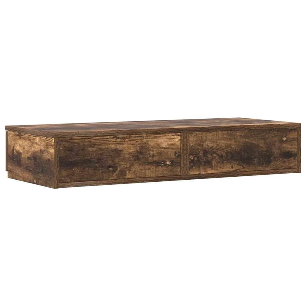 Posteljni predali s predalom Dimljeni oreh 90 x 36,5 x 16,5 cm - slika 8