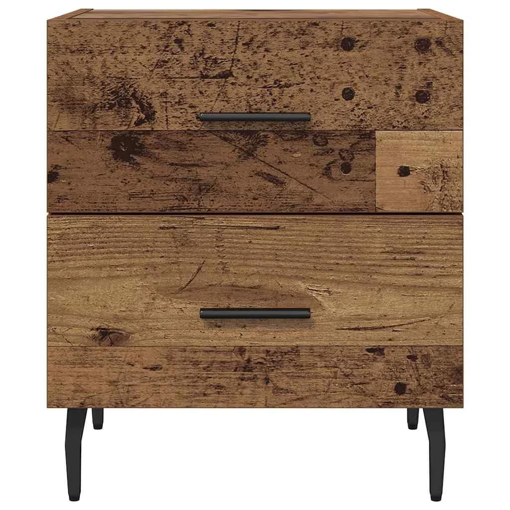 Nočna omarica 2 kos Star les 40 x 35 x 47,5 cm Inženirski les - slika 7