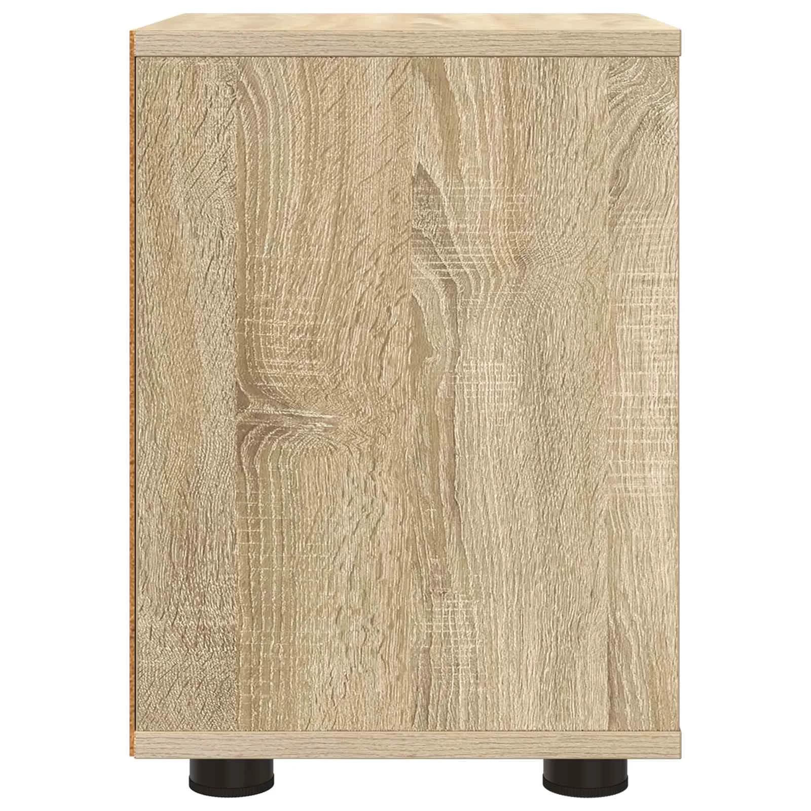 Posteljne mize 2 kos Sonoma hrast 30,5 x 30 x 43 cm - slika 7