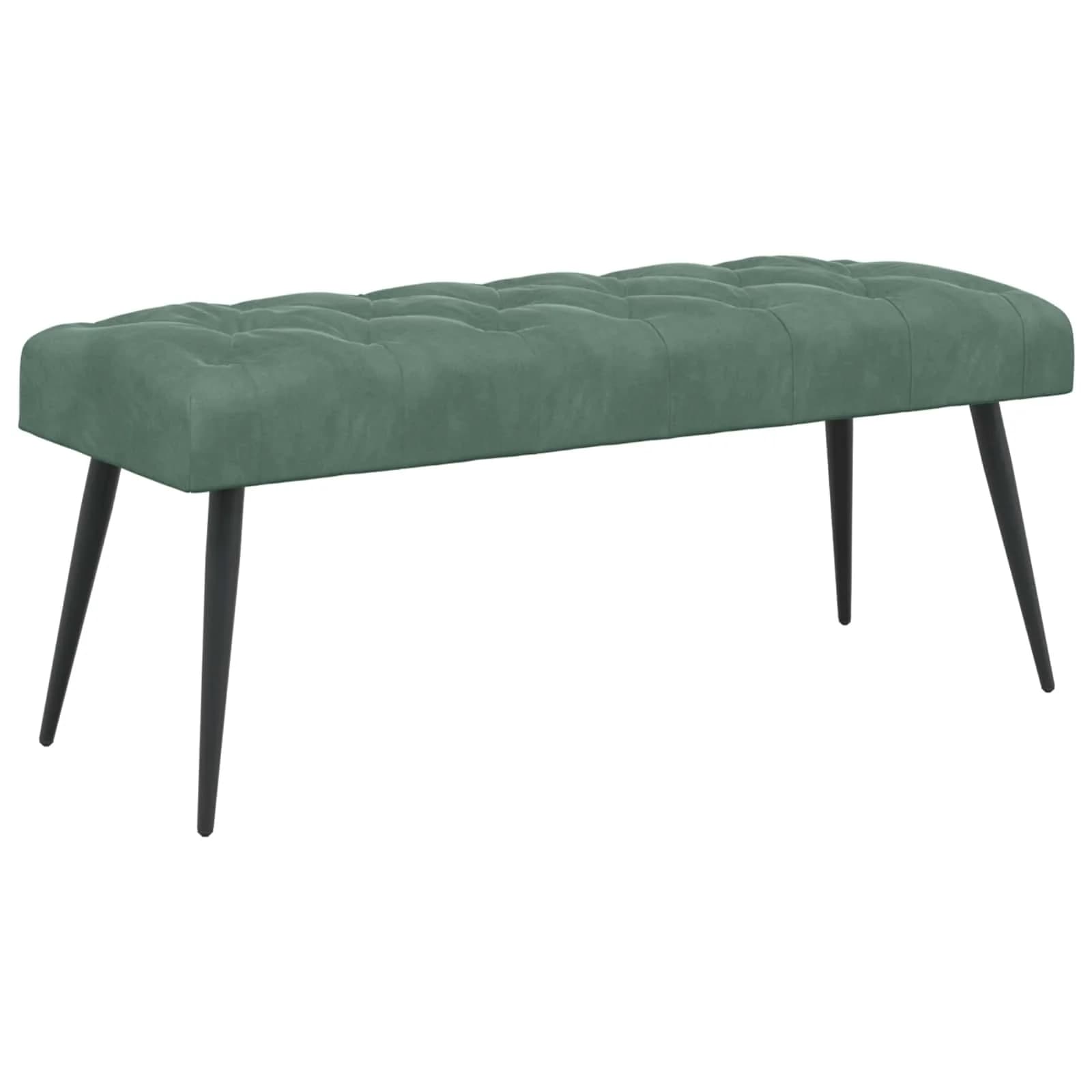 Klop s gumbnim oblazinjenjem Morsko zelena 110 x 40 x 46 cm - slika 2