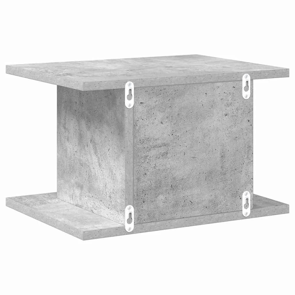 Nočna omarica 2 kos Betonsko siva 40 x 30 x 25 cm - slika 8