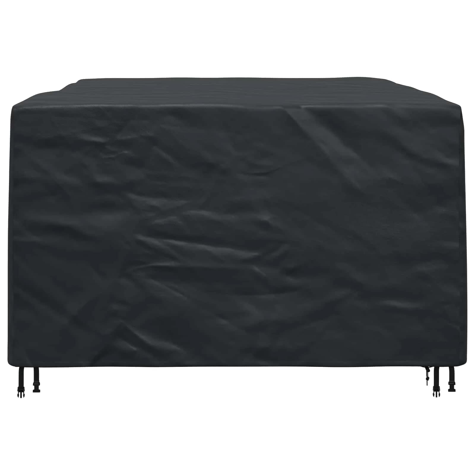 Prevleka za pohištvo Enobarvno Črna 240 x 180 x 100 cm 210D - slika 6