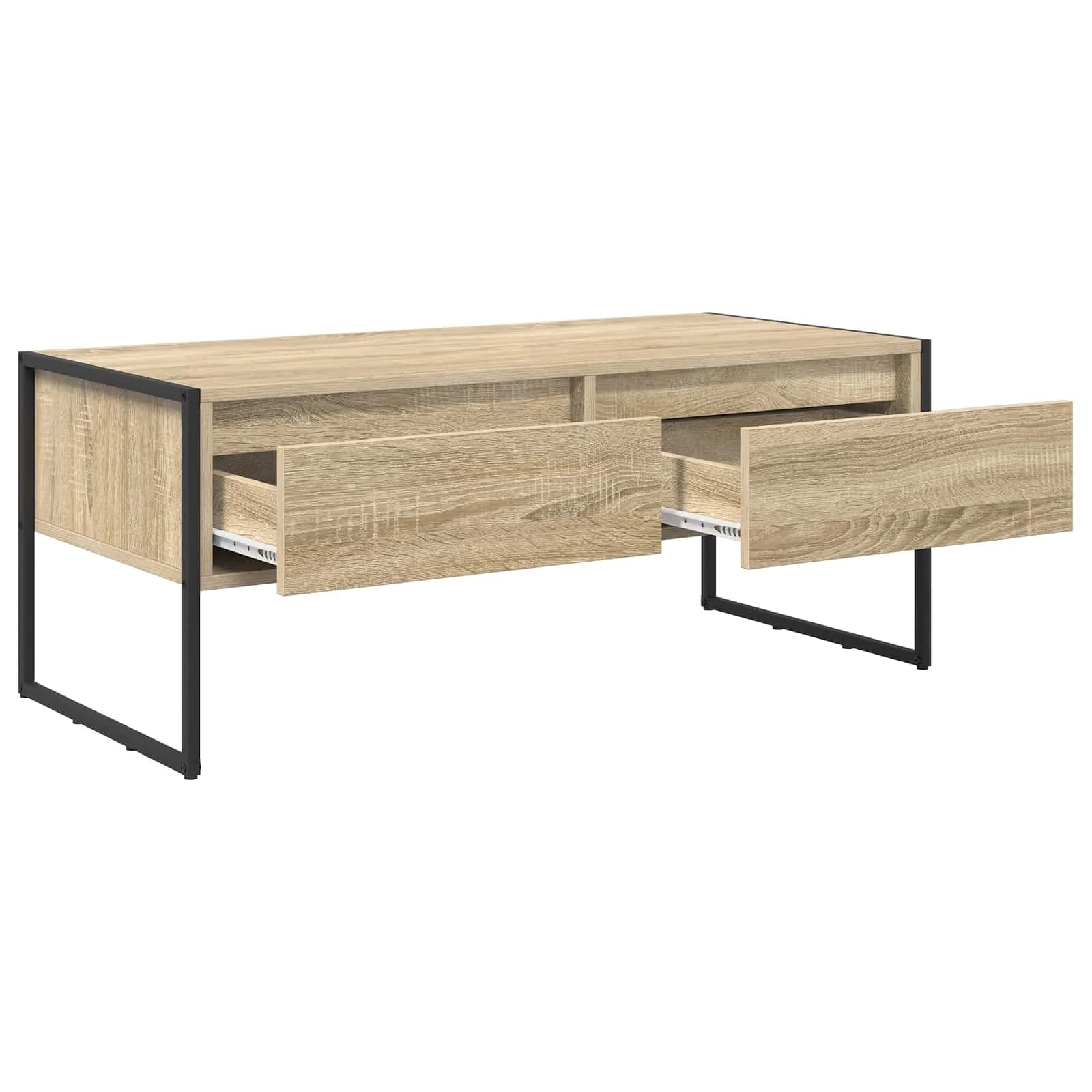Klubska miza Sonoma 100 x 46 x 40 cm Inženirski les - slika 5