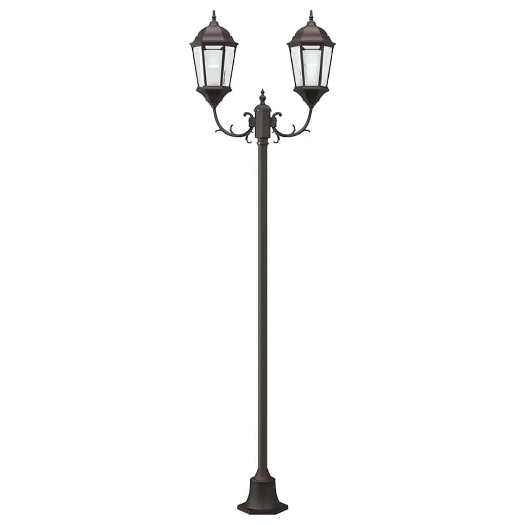 Vrtnarska svetilka Bronasta 68 x 20 x 235 cm Aluminij in steklo - slika 4