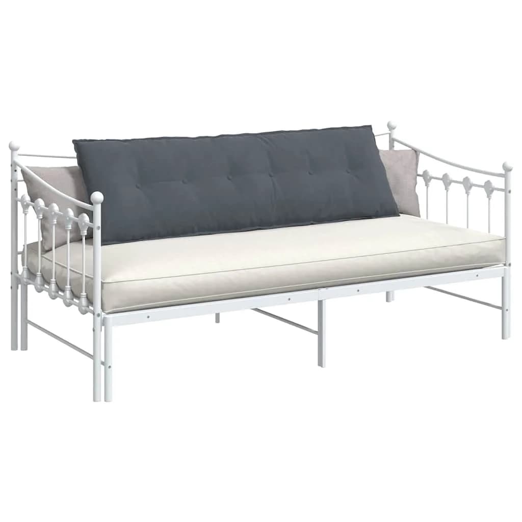 Poglavni vzglavnik Temno siva 160 x 50 cm Žametna tkanina - slika 3