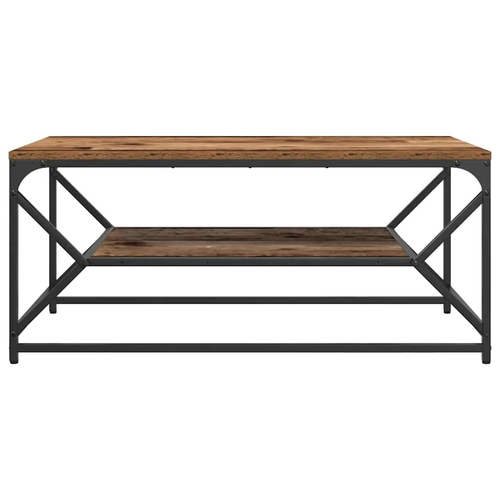 Klubska miza Star les 90 x 50 x 40 cm Inženirski les in jeklo - slika 5